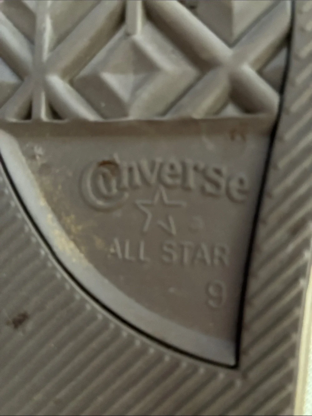 Converse Men's Brown High-Top Sneakers with Red Laces